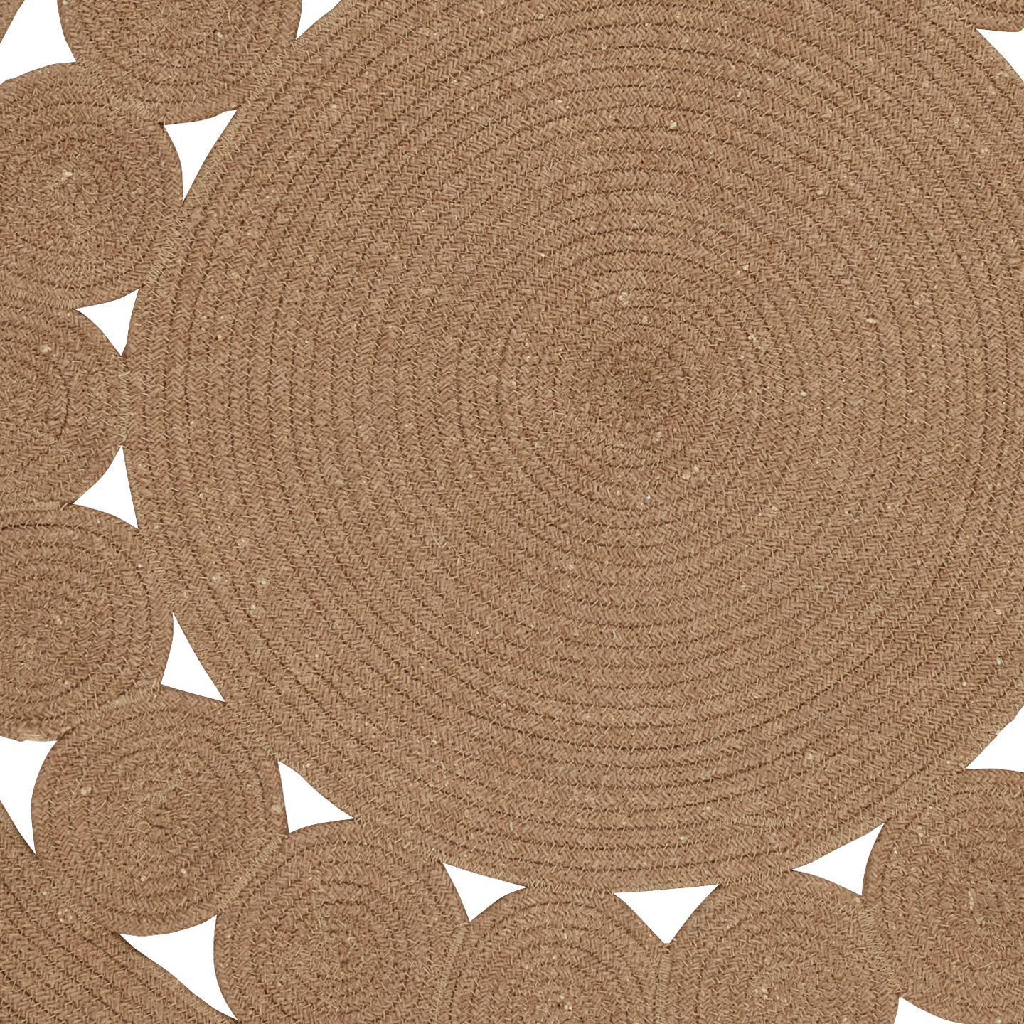 Sisustusmatto Cello Pet pyöreä halkaisija 90cm beige