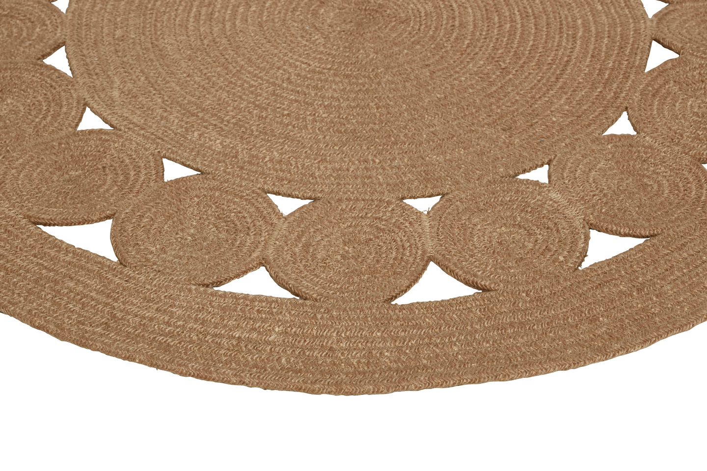 Sisustusmatto Cello Pet pyöreä halkaisija 90cm beige