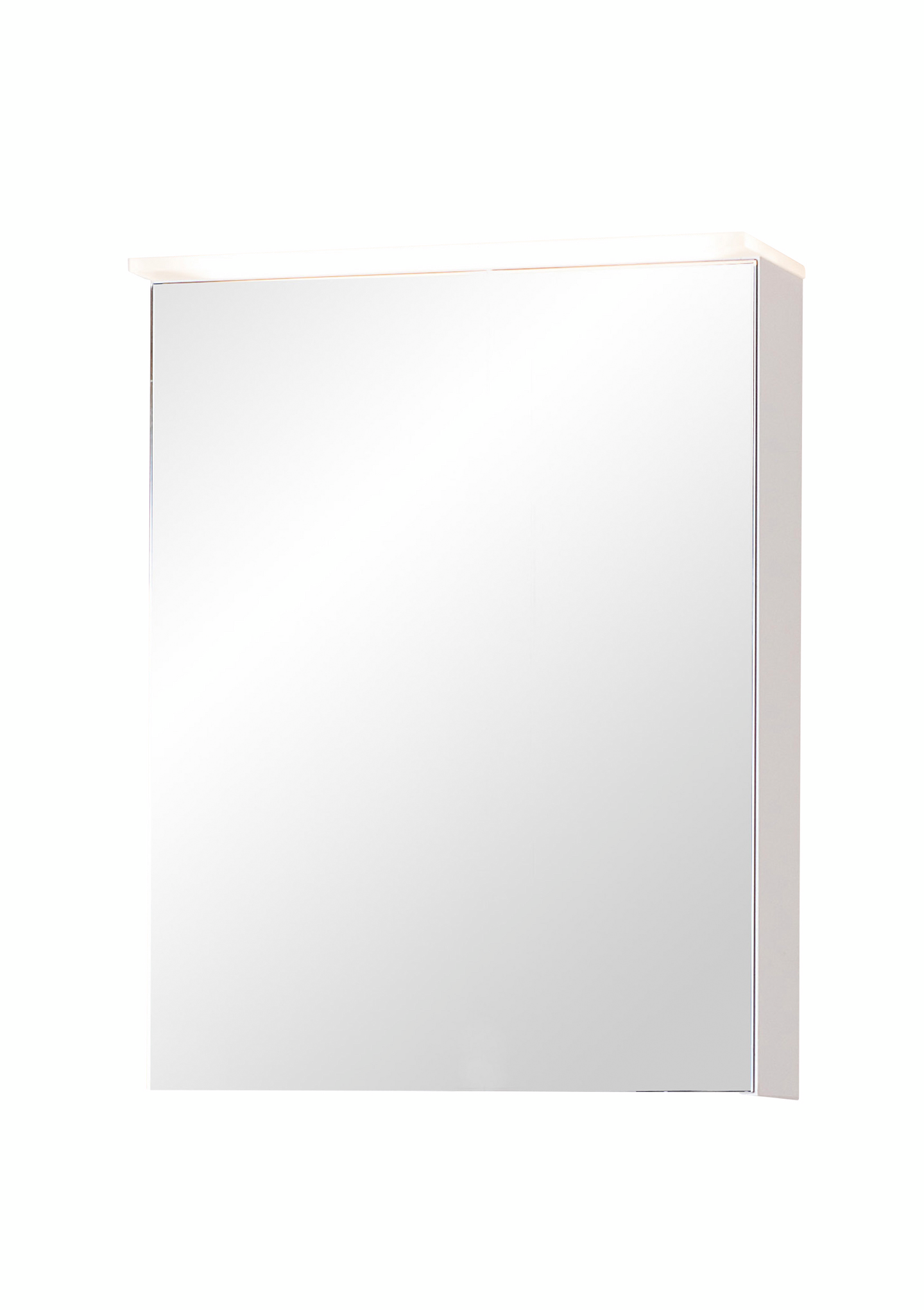 Peilikaappi Finnmirror 50 valkoinen akryylivalolippa ja vikavirtapistorasia