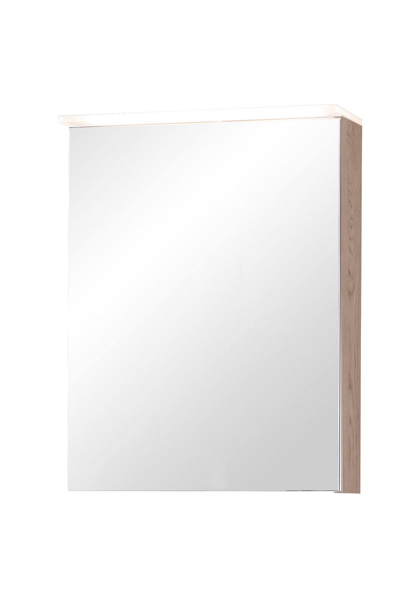 Peilikaappi Finnmirror 50 vaalea tammi akryylivalolippa ja vikavirtapistorasia