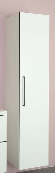 Pyykkikaappi Finnmirror Lami oikea valkoinen massiivilaminaatti