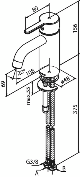 Pesuallashana Damixa 74021.87 Silhouet kupari