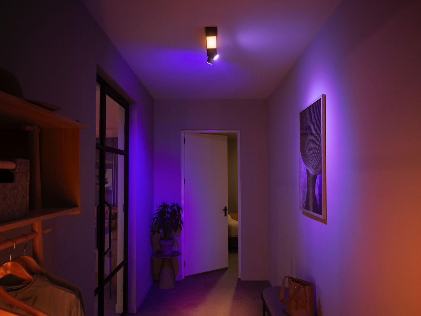 Kattovalaisin Philips Hue Centris 1540lm musta