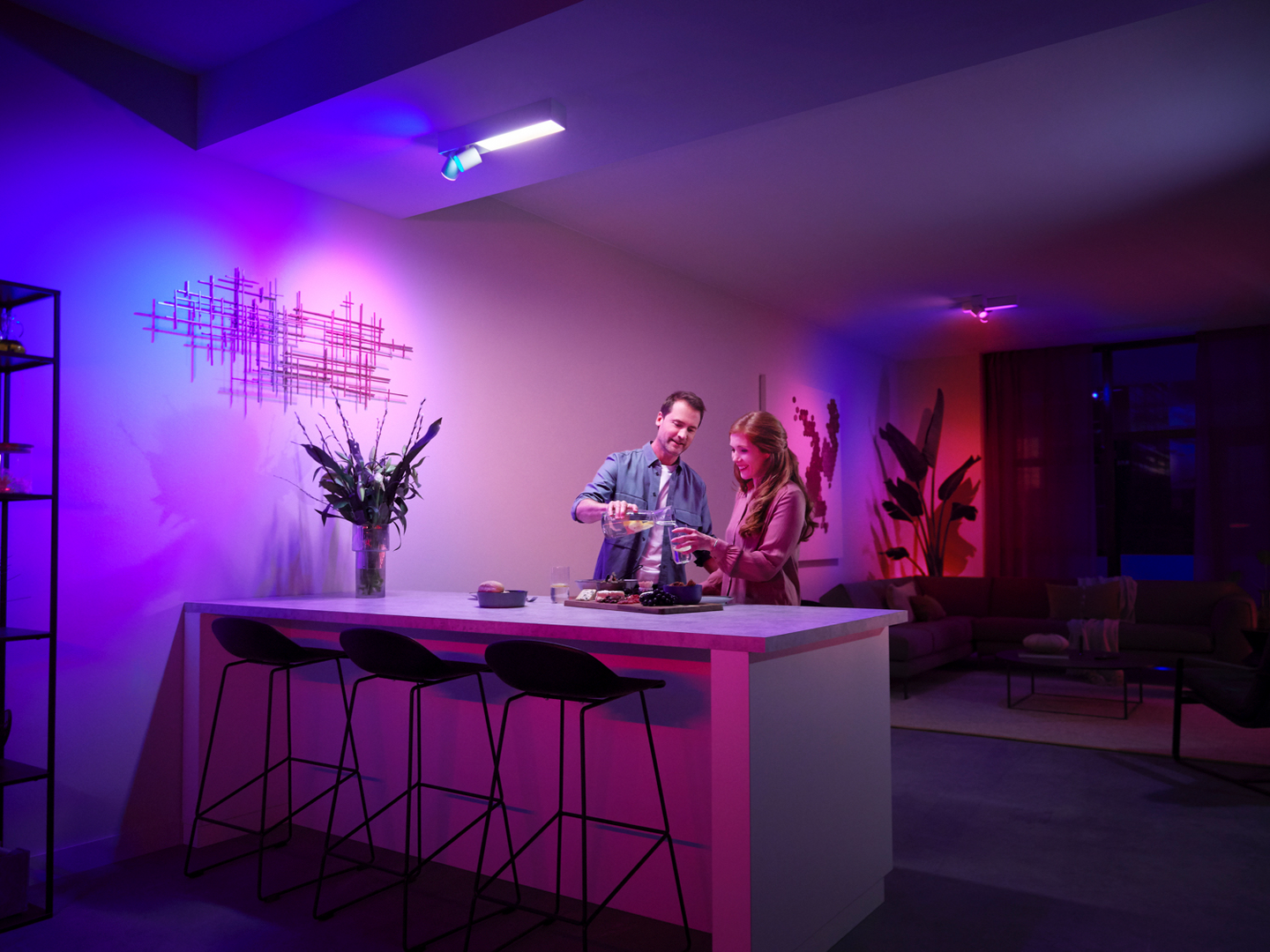 Kattovalaisin Philips Hue Centris 1560lm valkoinen