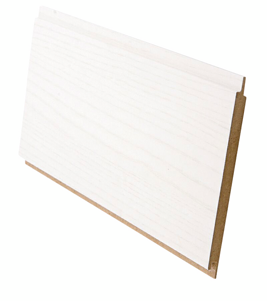 Sisustuspaneeli 10x160x2780 STP päätypontattu MDF hopeasaarni