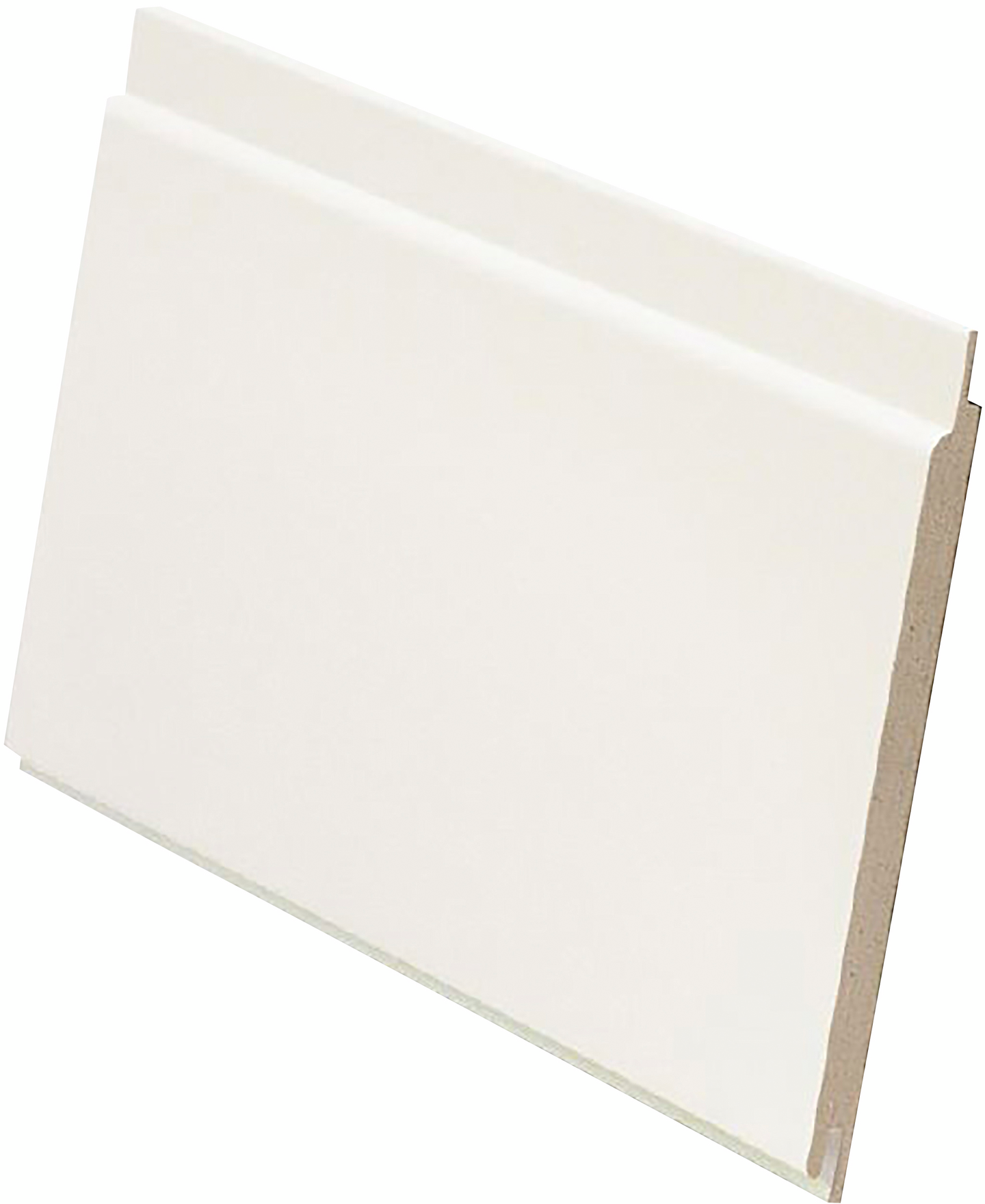 Sisustuspaneeli 10x150x2780 STP päätypontattu MDF valkoinen