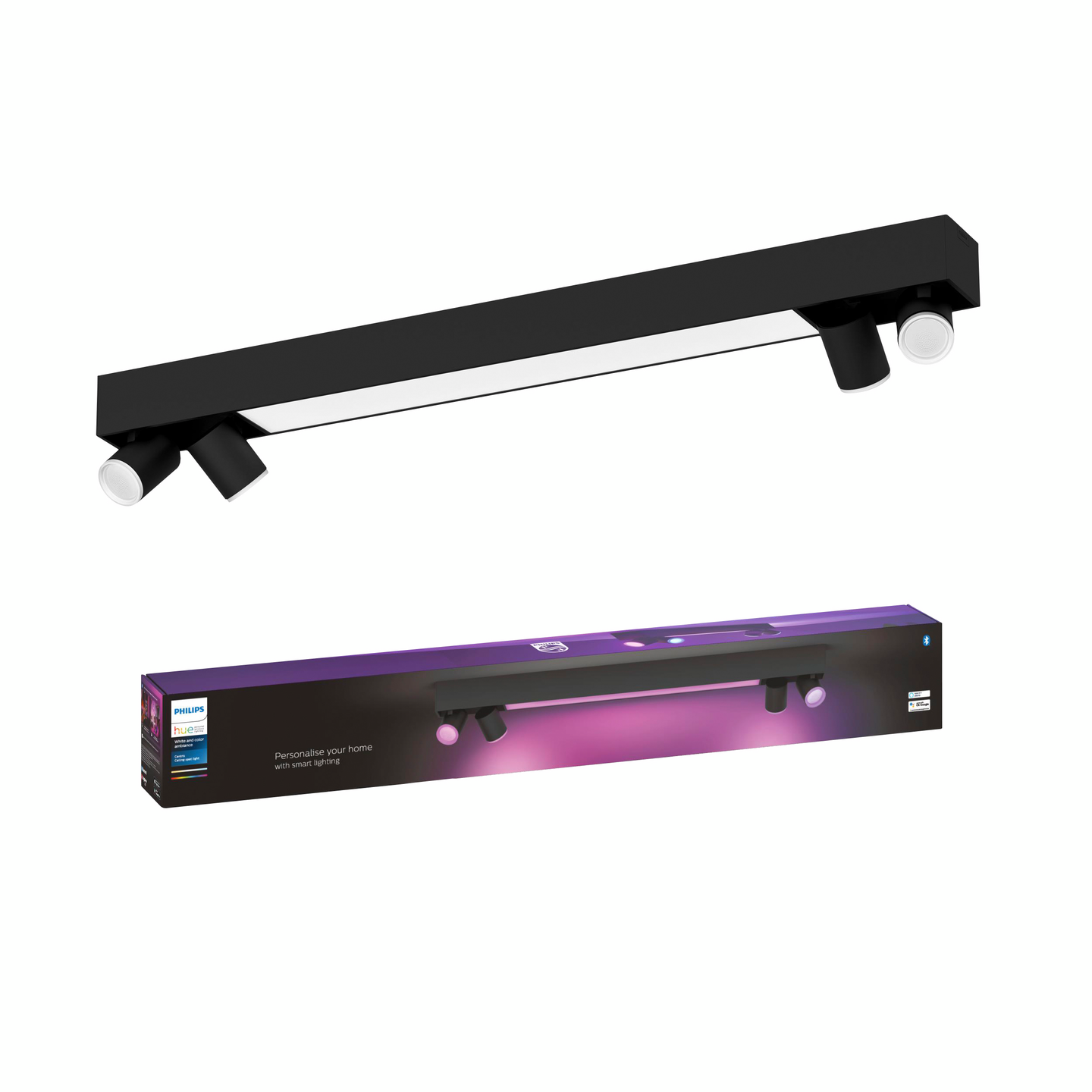 Kattovalaisin Philips Hue Centris 4200lm musta