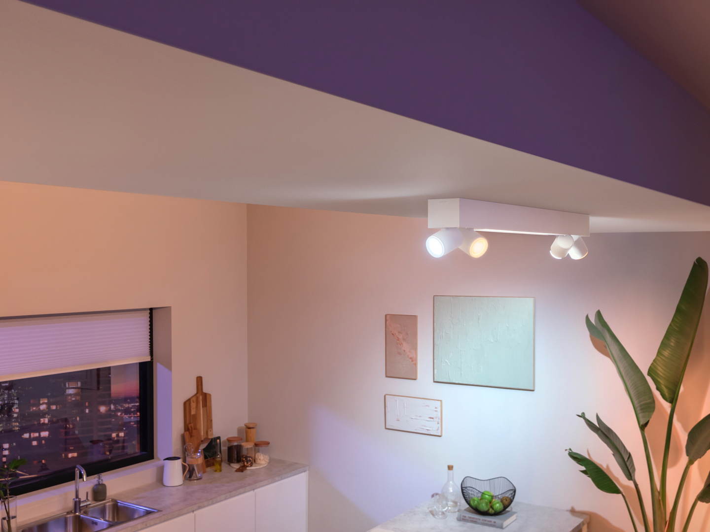 Kattovalaisin Philips Hue Centris 4200lm valkoinen