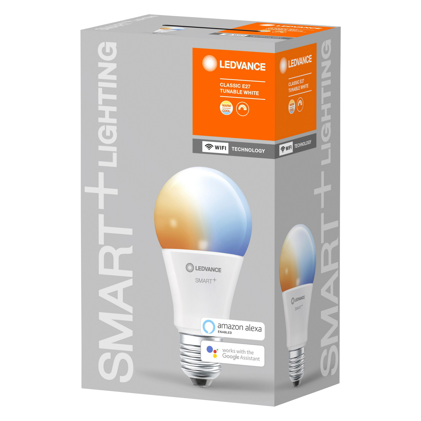 LED-LAMPA LEDVANCE SMART NORMAL (60) E27 DIM TW 2700-6500K CL A SMART+ WIFI