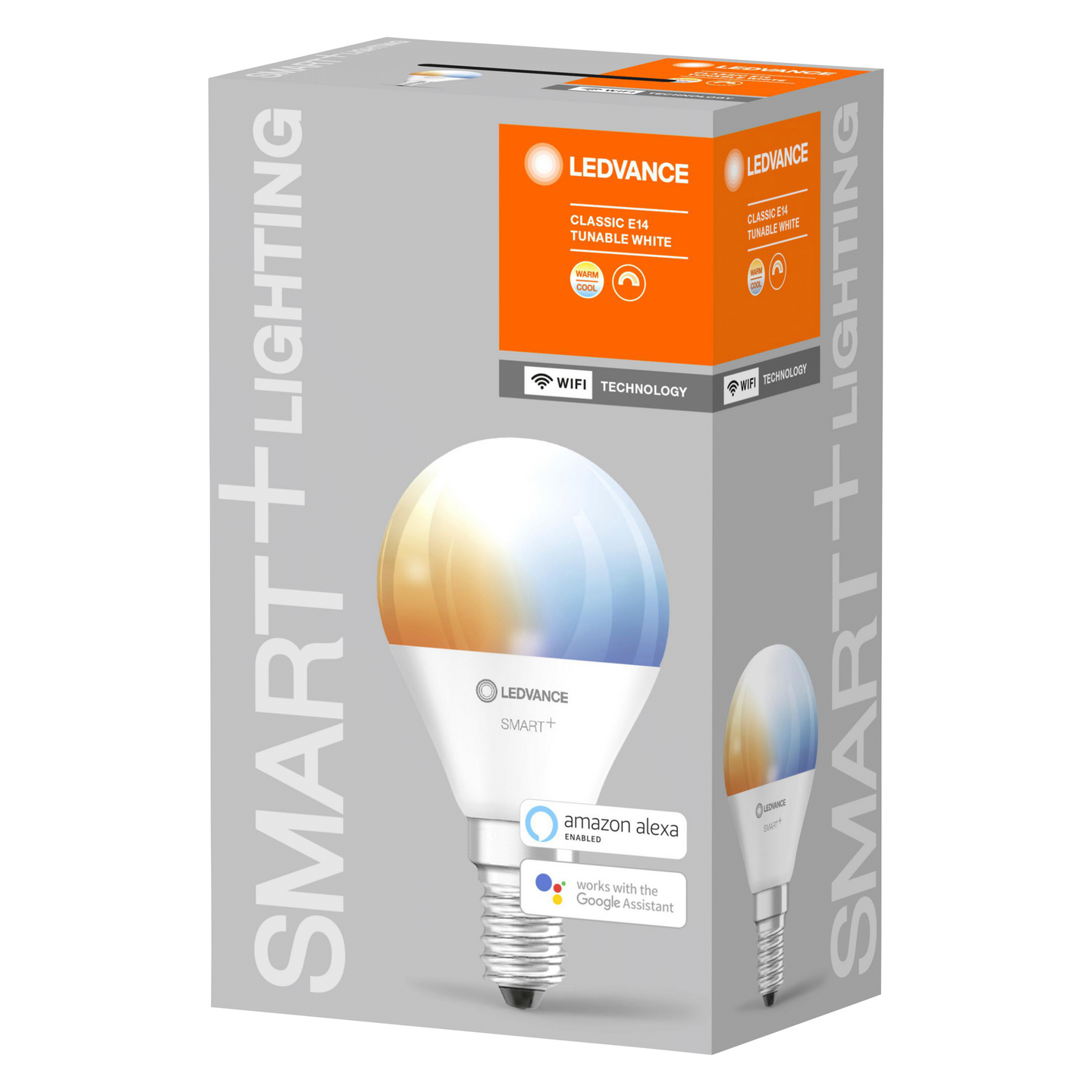 LED-LAMPA LEDVANCE SMART KLOT (40) E14 DIM TW 2700-6500K MATT SMART+ WIFI