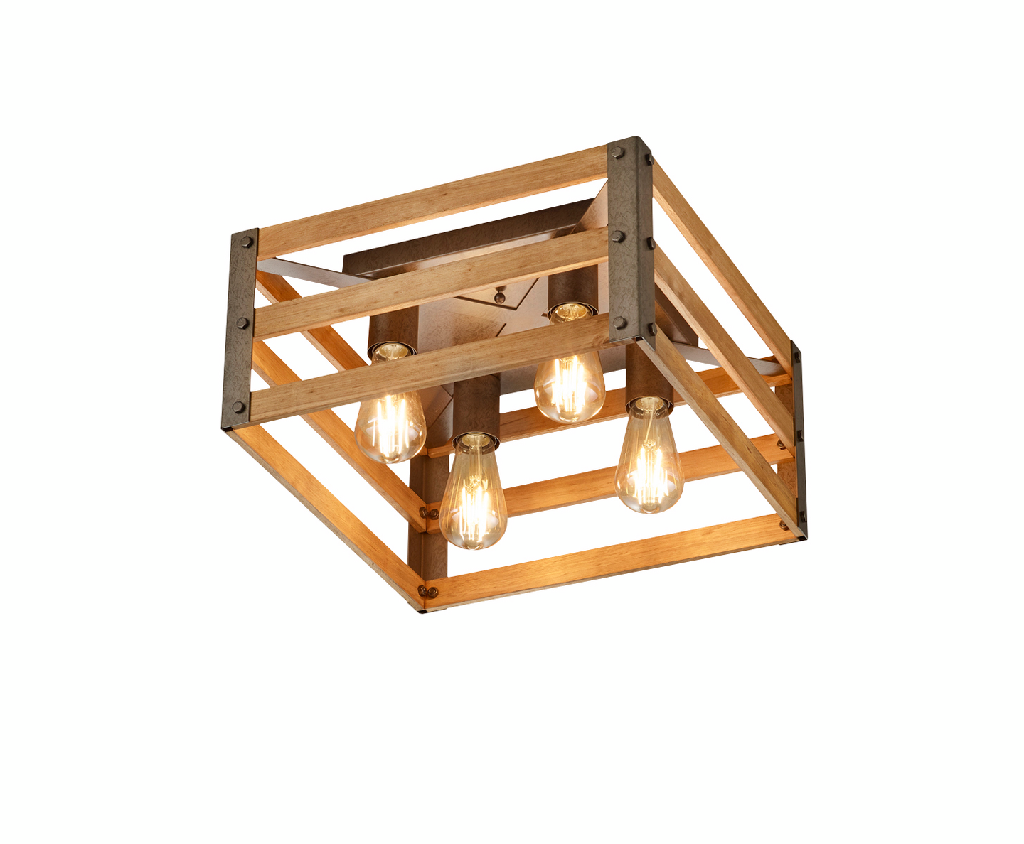 Kattovalaisin TRIO Khan 4xE27 puu