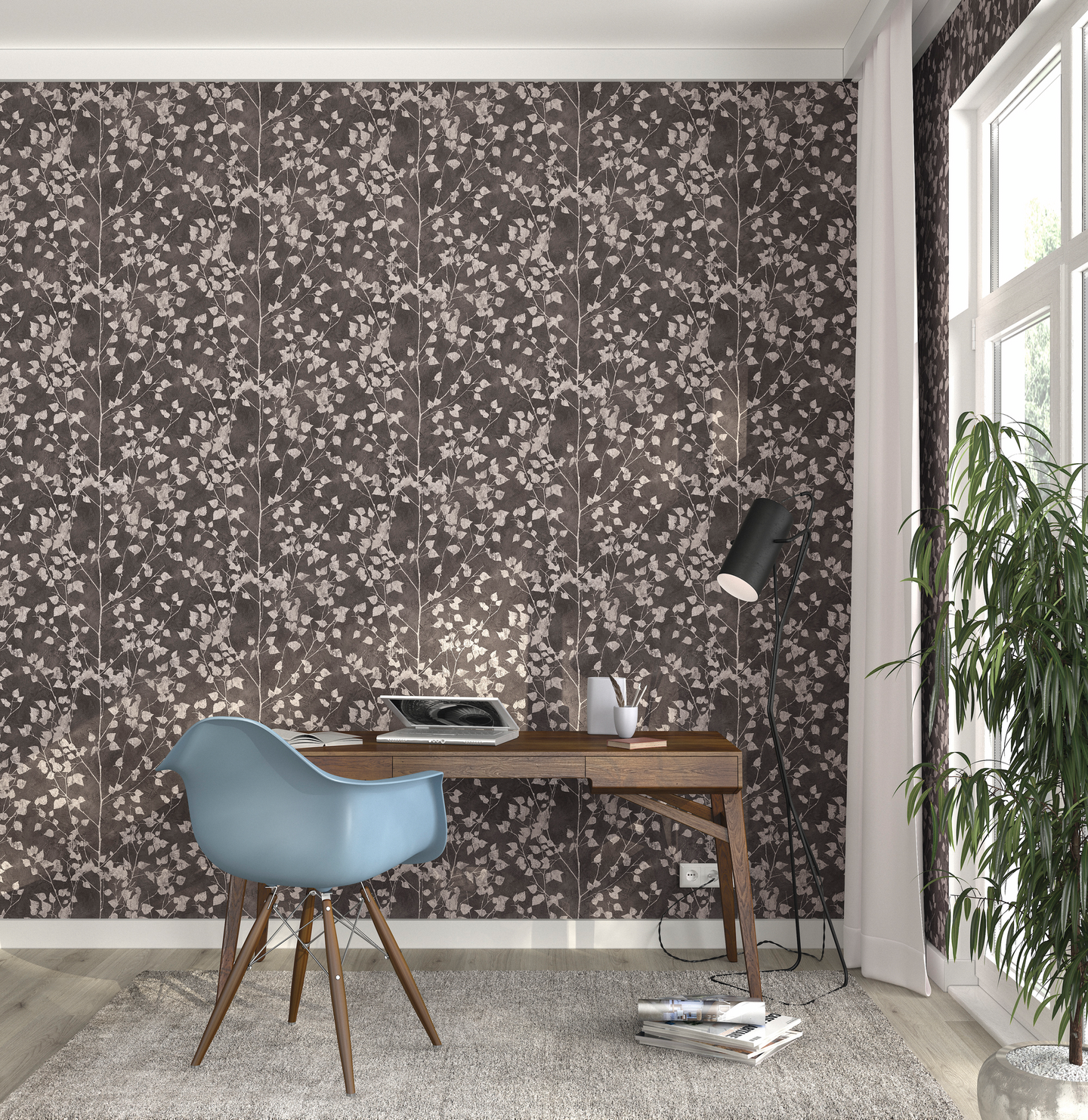 Tapetti Rasch 2023 416664 vinyyli/kuitu 10,05m