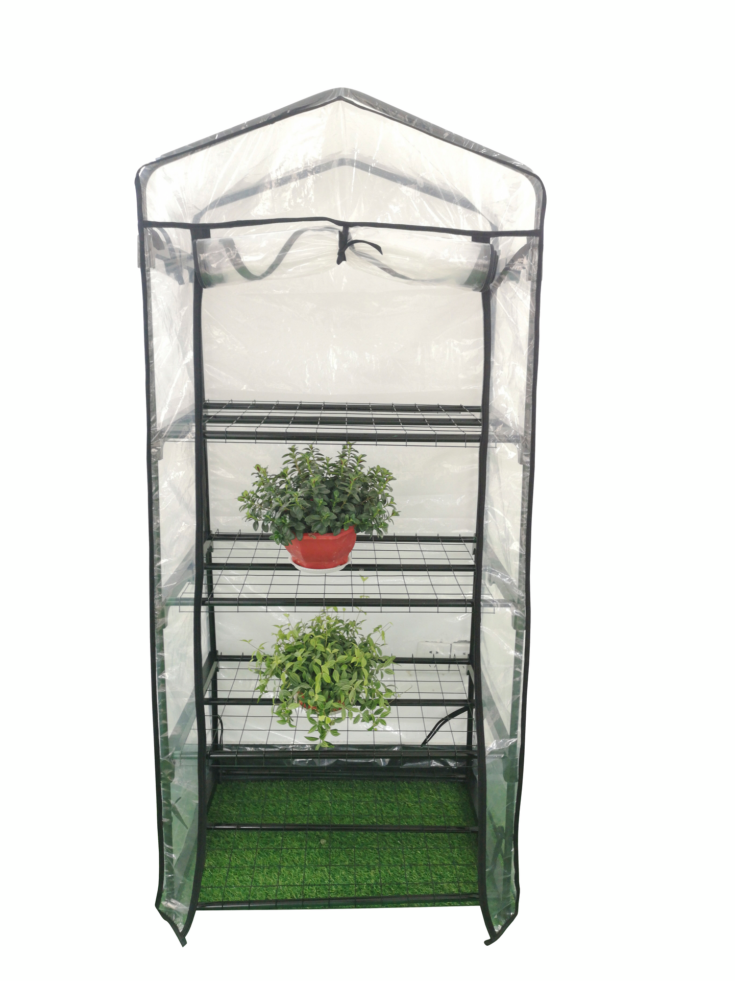 Minikasvihuone FXA 4 hyllyä