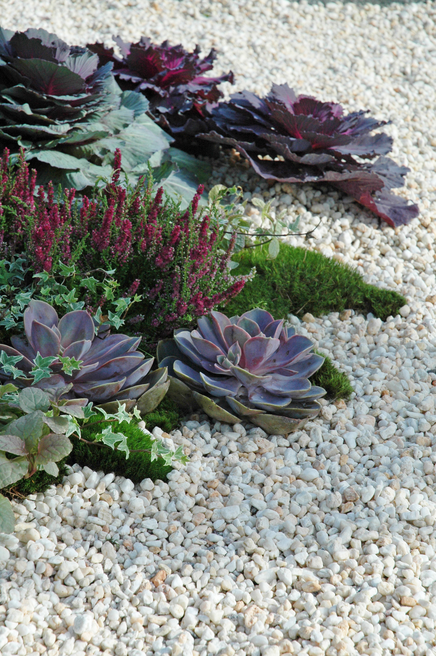 Koristekivi Kekkilä valkoinen gabro 25kg