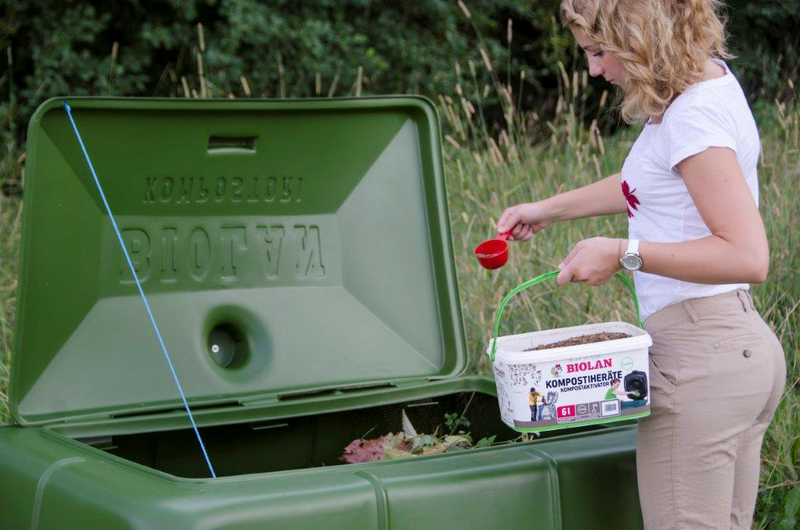Puutarhakompostori Biolan 900l vihreä