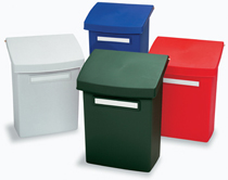 Postilaatikko Orthex vihreä välikannella