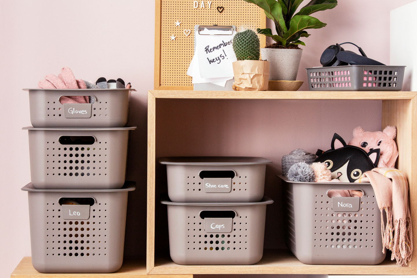 Säilytyskori Smartstore Basket 10l tummanharmaa