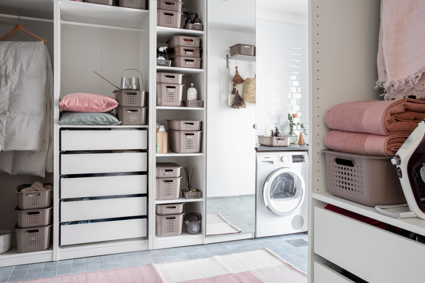 Säilytyskori Smartstore Basket 10l tummanharmaa