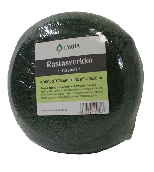 Rastasverkko Tarha 40m² 4x10m