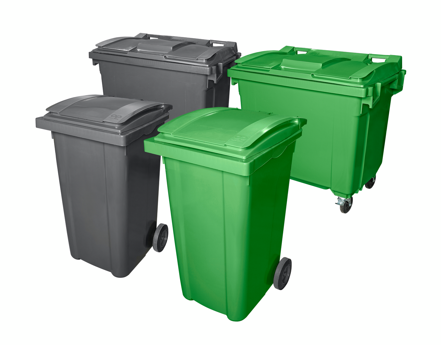 Jäteastia Sulo 240L Antrasiitti