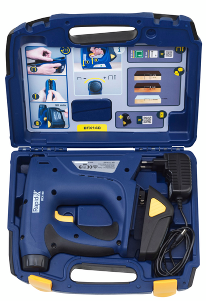 Sinkiläpistooli Rapid BTX140 akkukäyttöinen