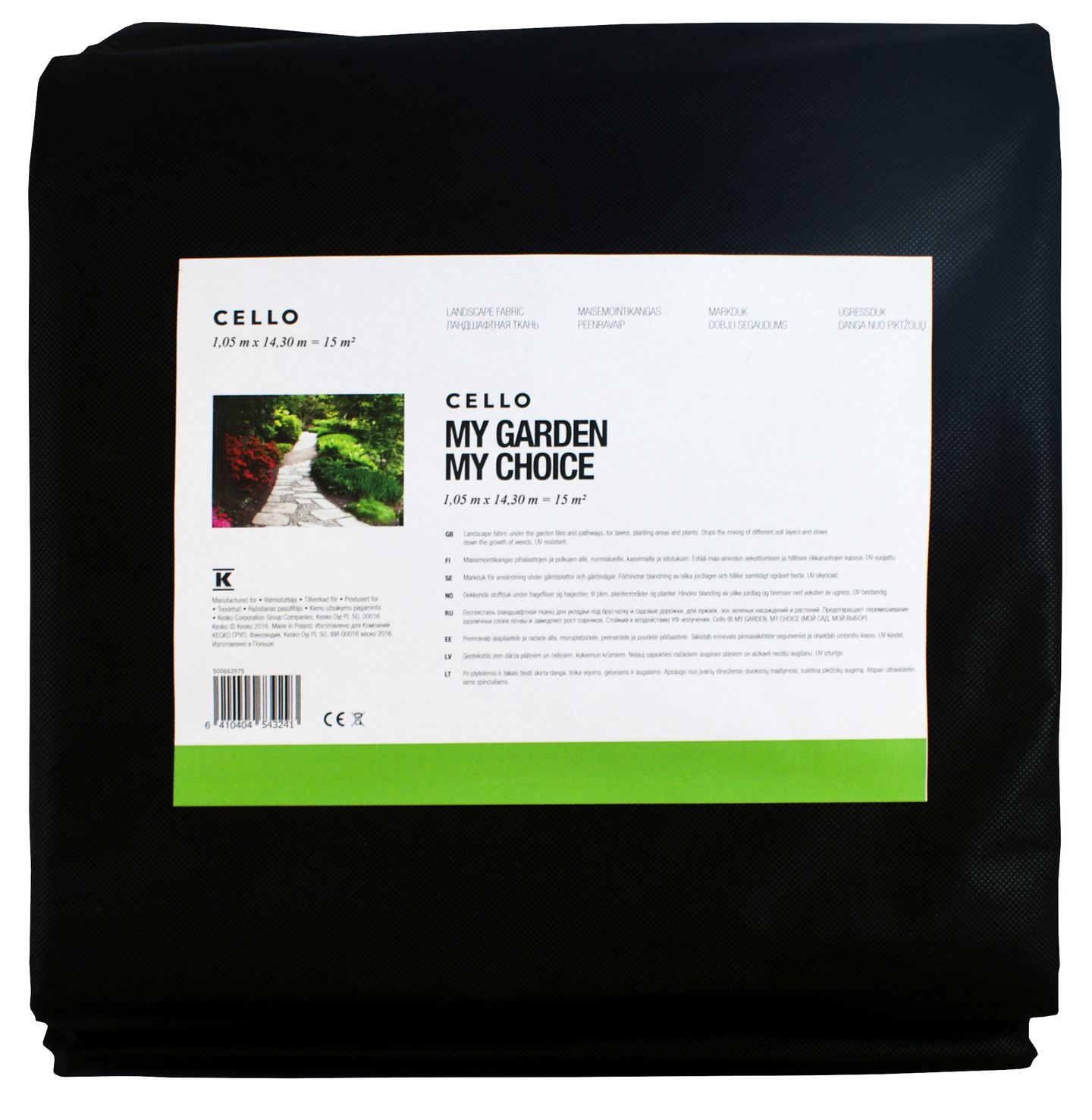 Maisemointikangas Cello 1,05x14,30m 15m²