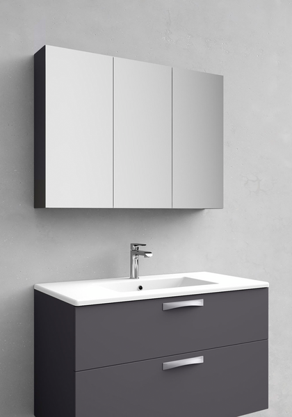 SPEGELSKÅP NORO FLEX ANTRACIT 900