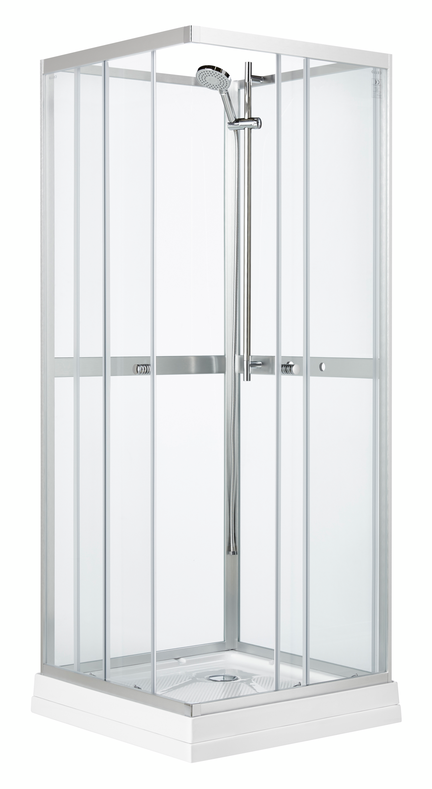 Suihkukaappi Cello Basic 70x90cm kirkas