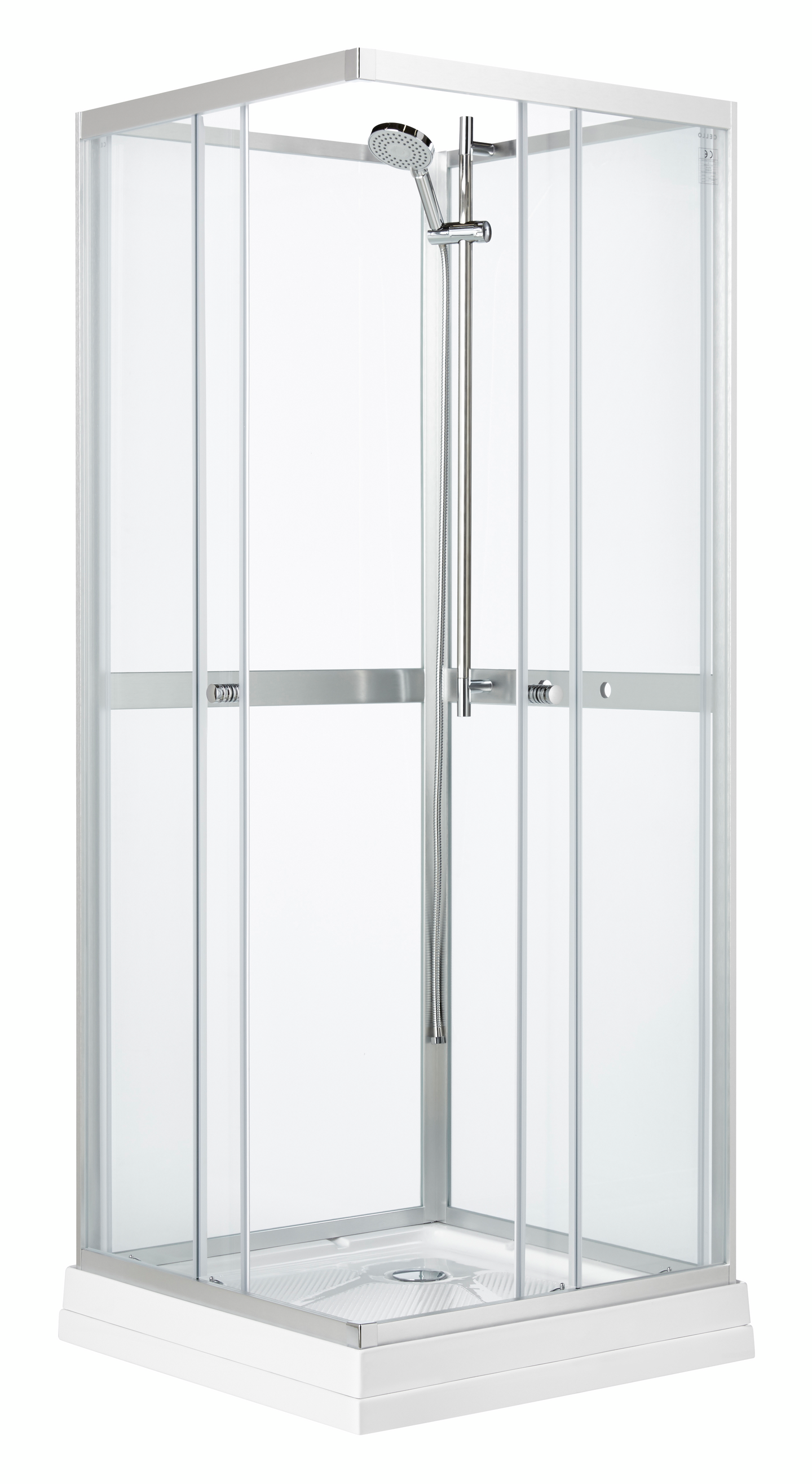 Suihkukaappi Cello Basic 70x90cm kirkas