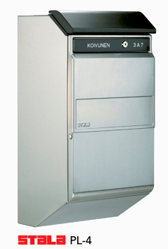 Postilaatikko Stala PL-4 ruostumaton