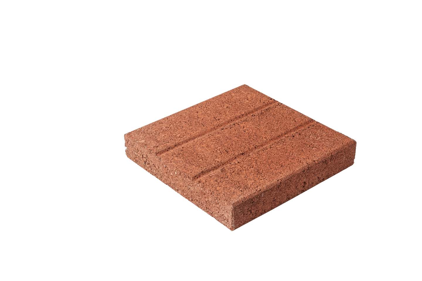 Kakspuolilaatta HB 300x300x55mm punainen 120kpl/lava 1350kg/lava