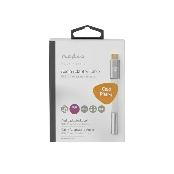 Audioadapteri Nedis USB-C -3.5mm