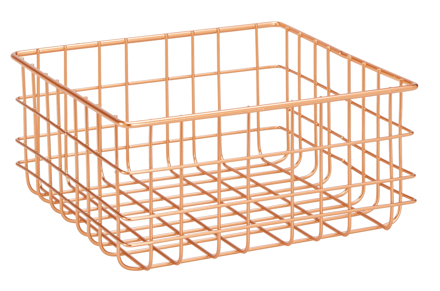 Metallikori Cello Lisa S 20,5x20,5x9,5cm ruusukulta