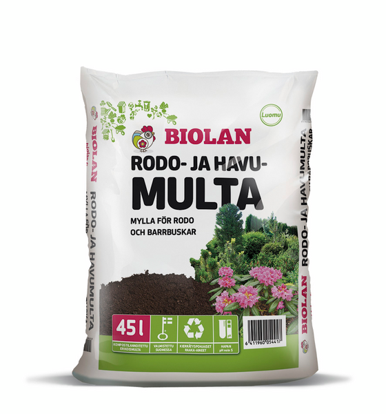 Havu- ja rodomulta Biolan 45l