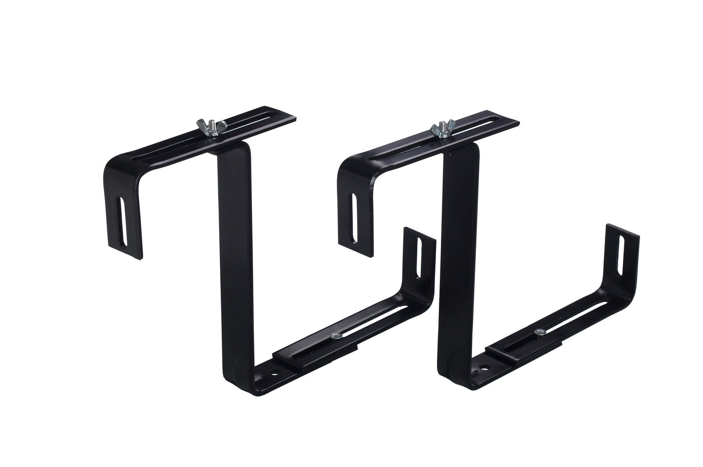 Terassilaatikon tukiraudat Orthex musta maks. 30kg