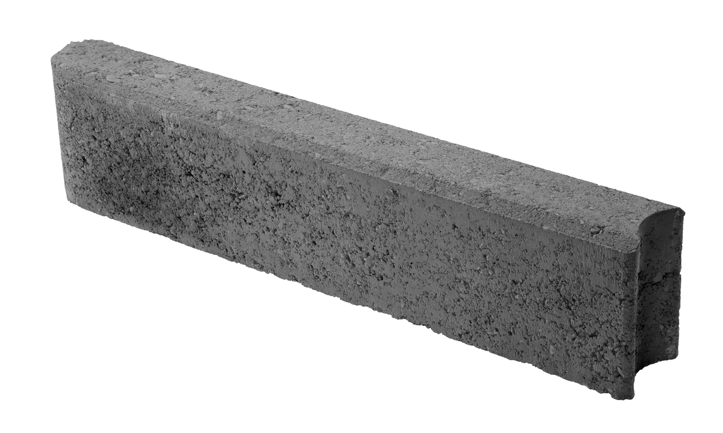 Nurmikon reunakivi Lakka 600 musta