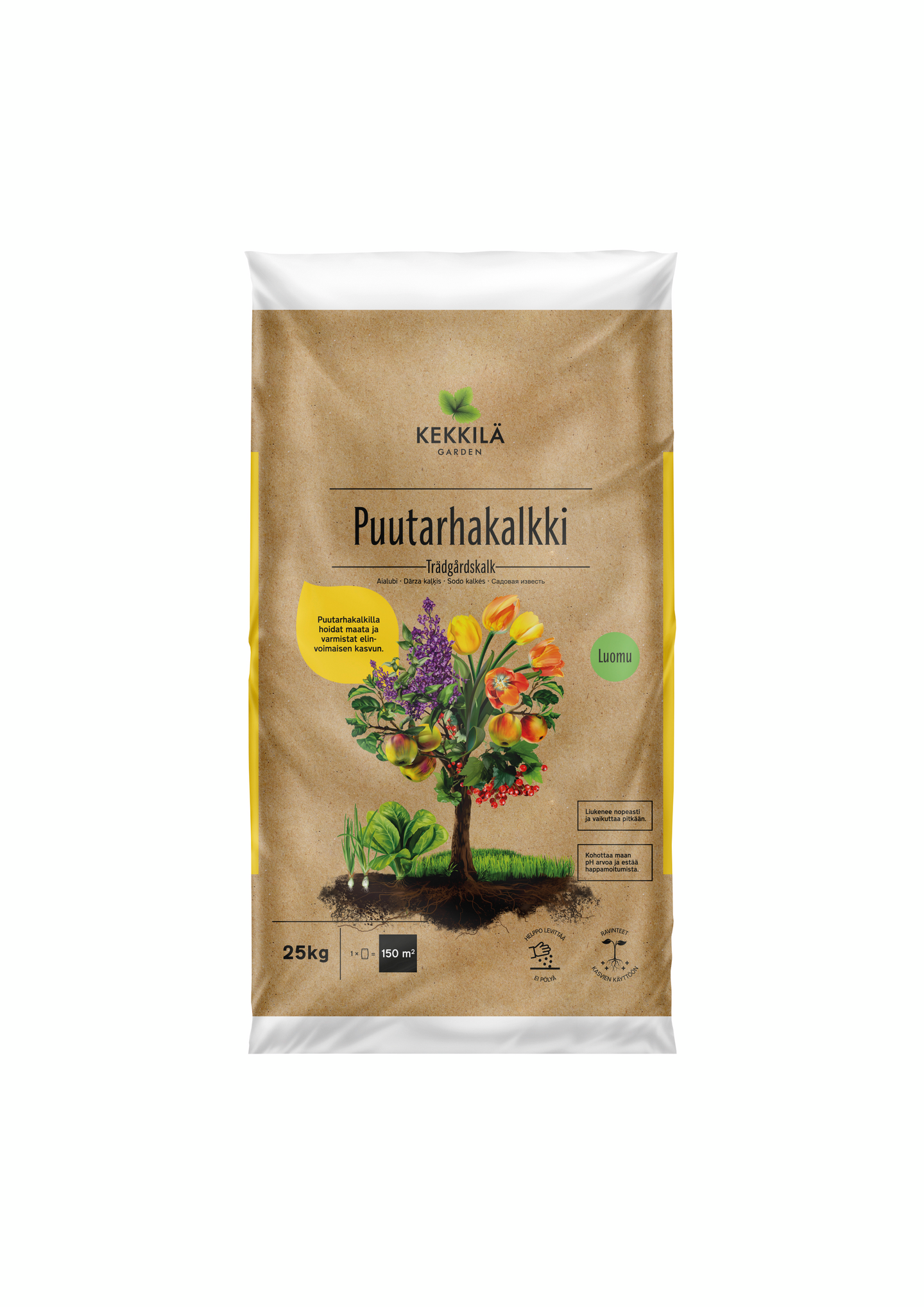 Puutarhakalkki Kekkilä 25kg