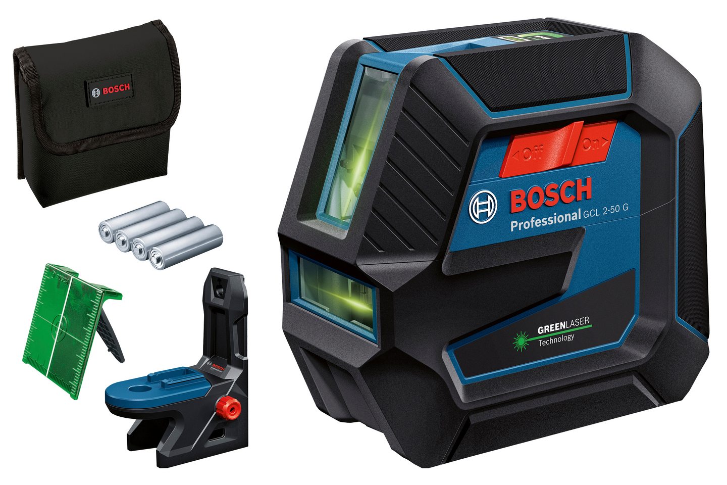 Yhdistelmälaser Bosch GCL 2-50 G RM10