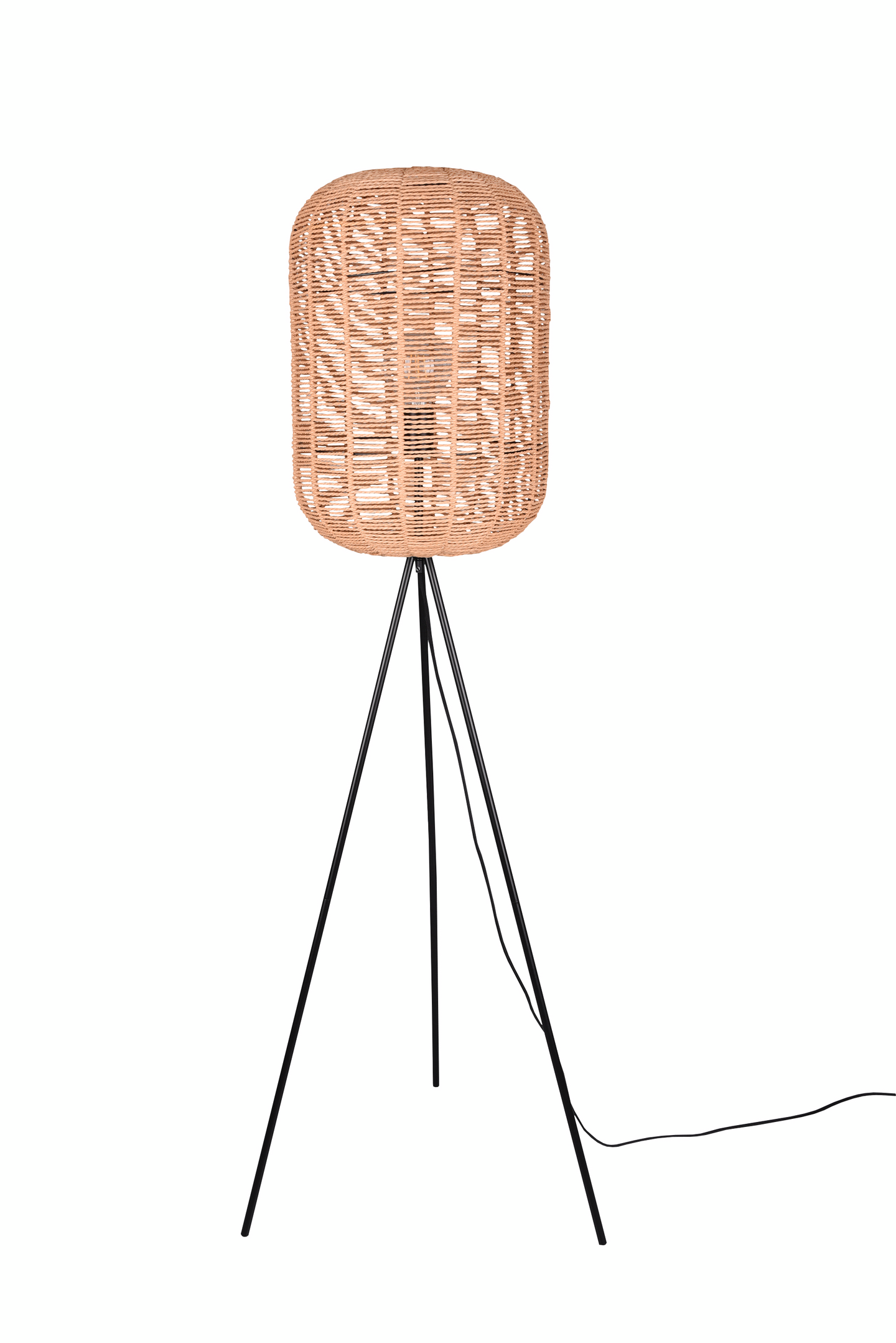 Lattiavalaisin TRIO Runa E27 rottinki