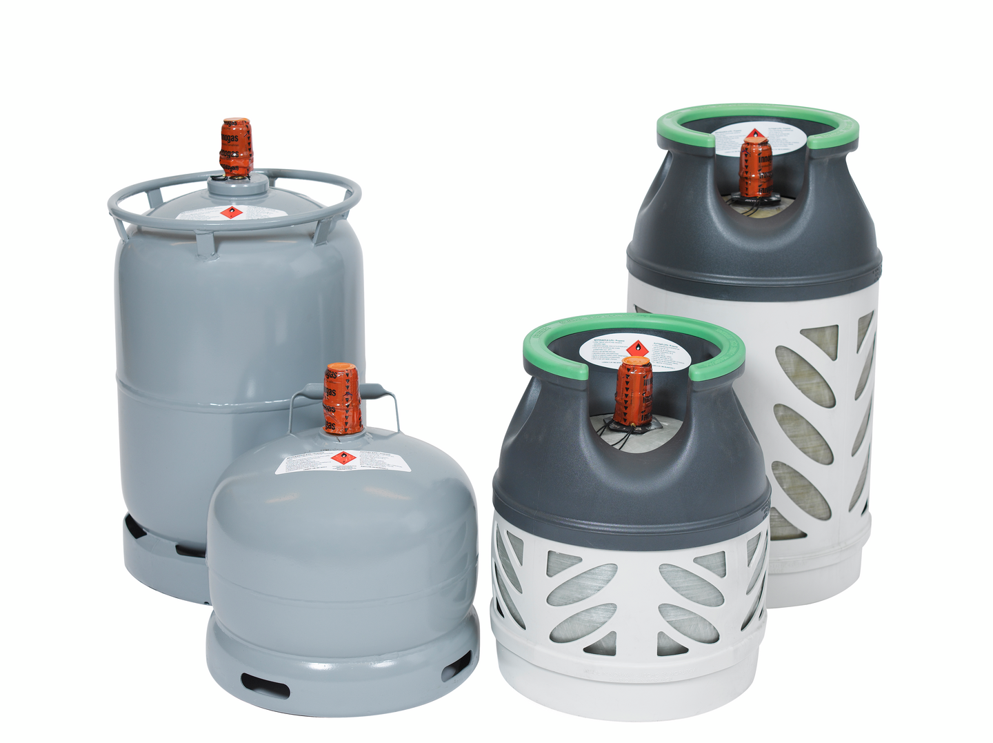 Kaasupullo 10kg Neste kuori komposiitti