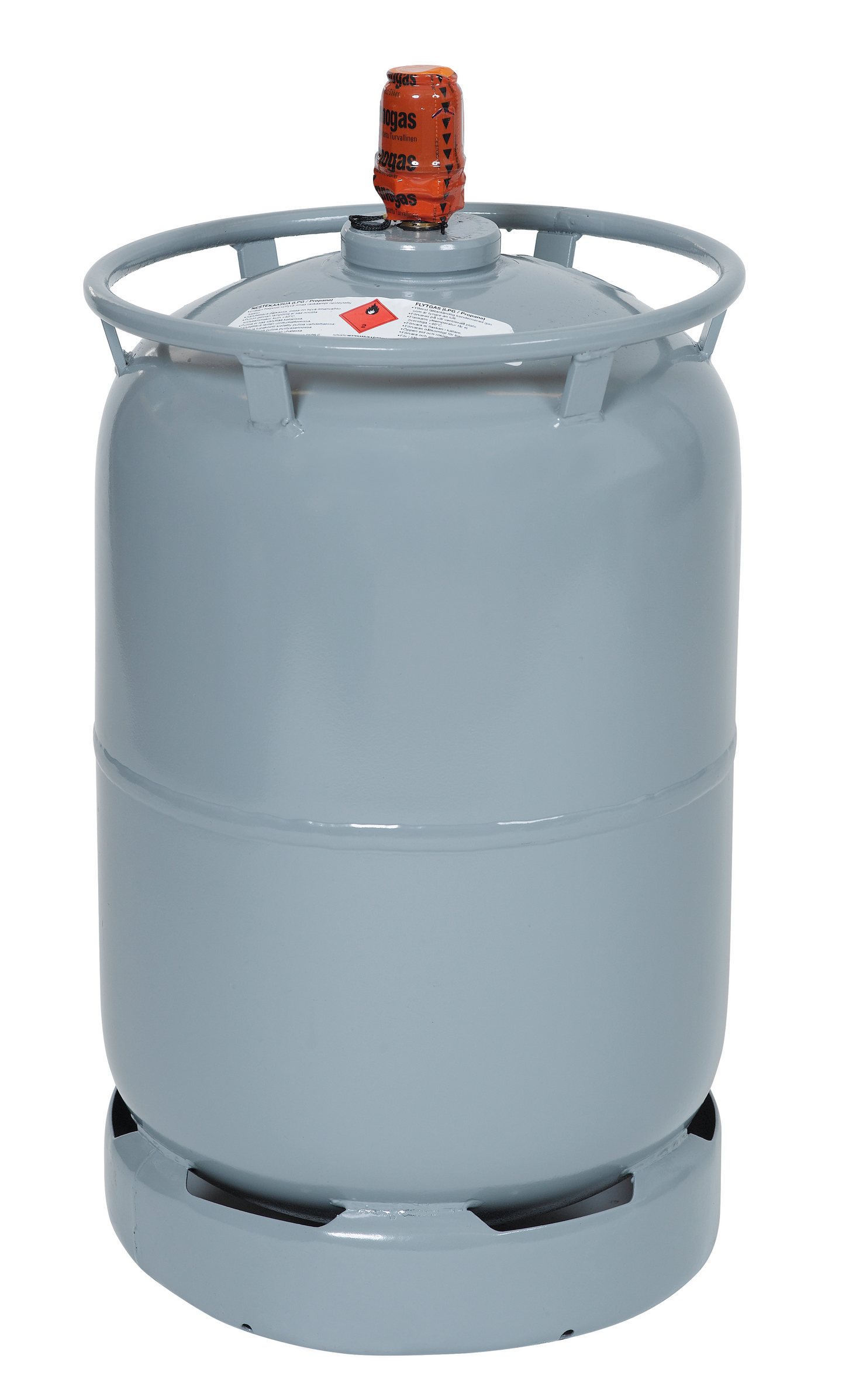 Kaasupullo painoventtiili 11kg Neste kuori teräs