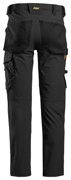 Stretch-housut Snickers 6371-0404 musta