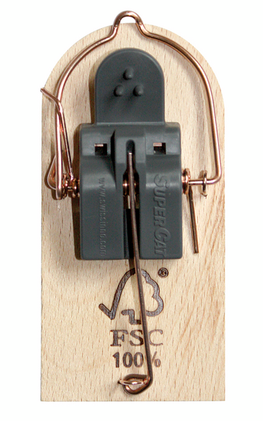 Hiirenloukku SuperCat puinen 2kpl