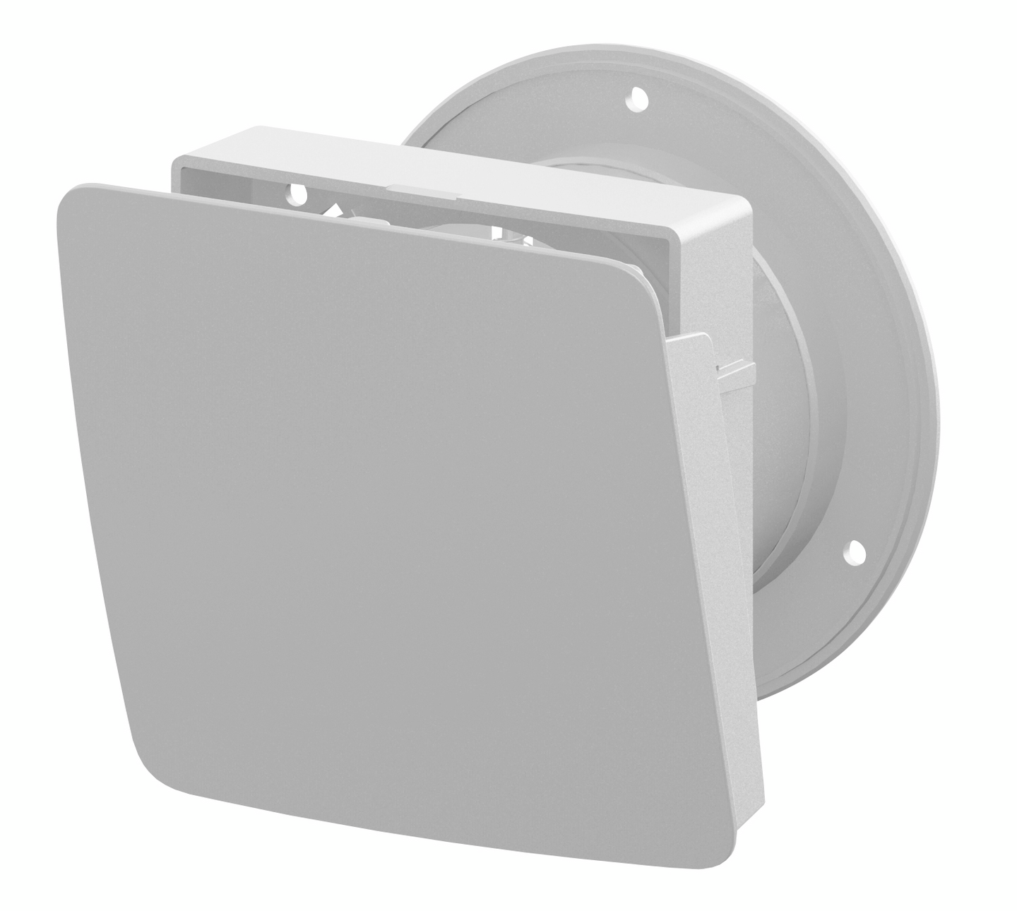 Korvausilmaventtiili VILPE Wive tuuletusluukkuun termostaatti valkoinen