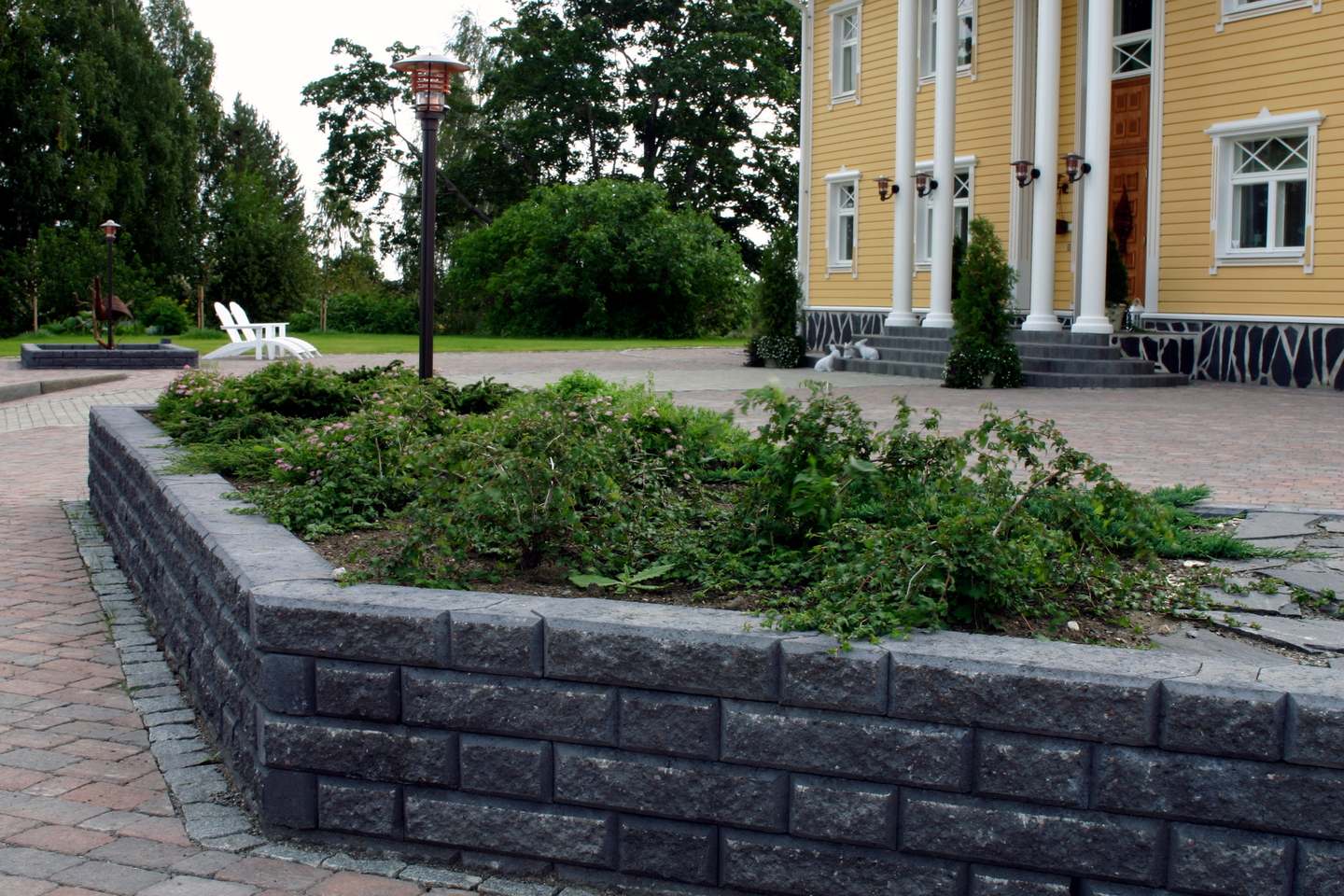 Lohkomuurikivi Lakka harmaa