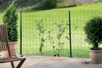 Aitatolppa FXA 91cm vihreä 60cm verkolle