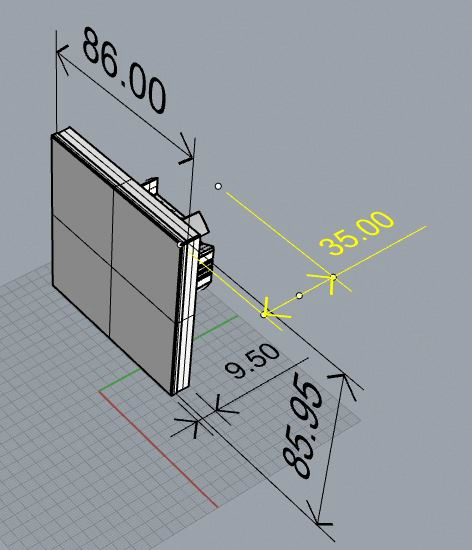 Painike Woox langaton älykäs valokytkin Zigbee