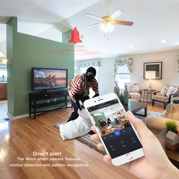 Kamera-ip Woox WiFi 1080p käännettävä jalka