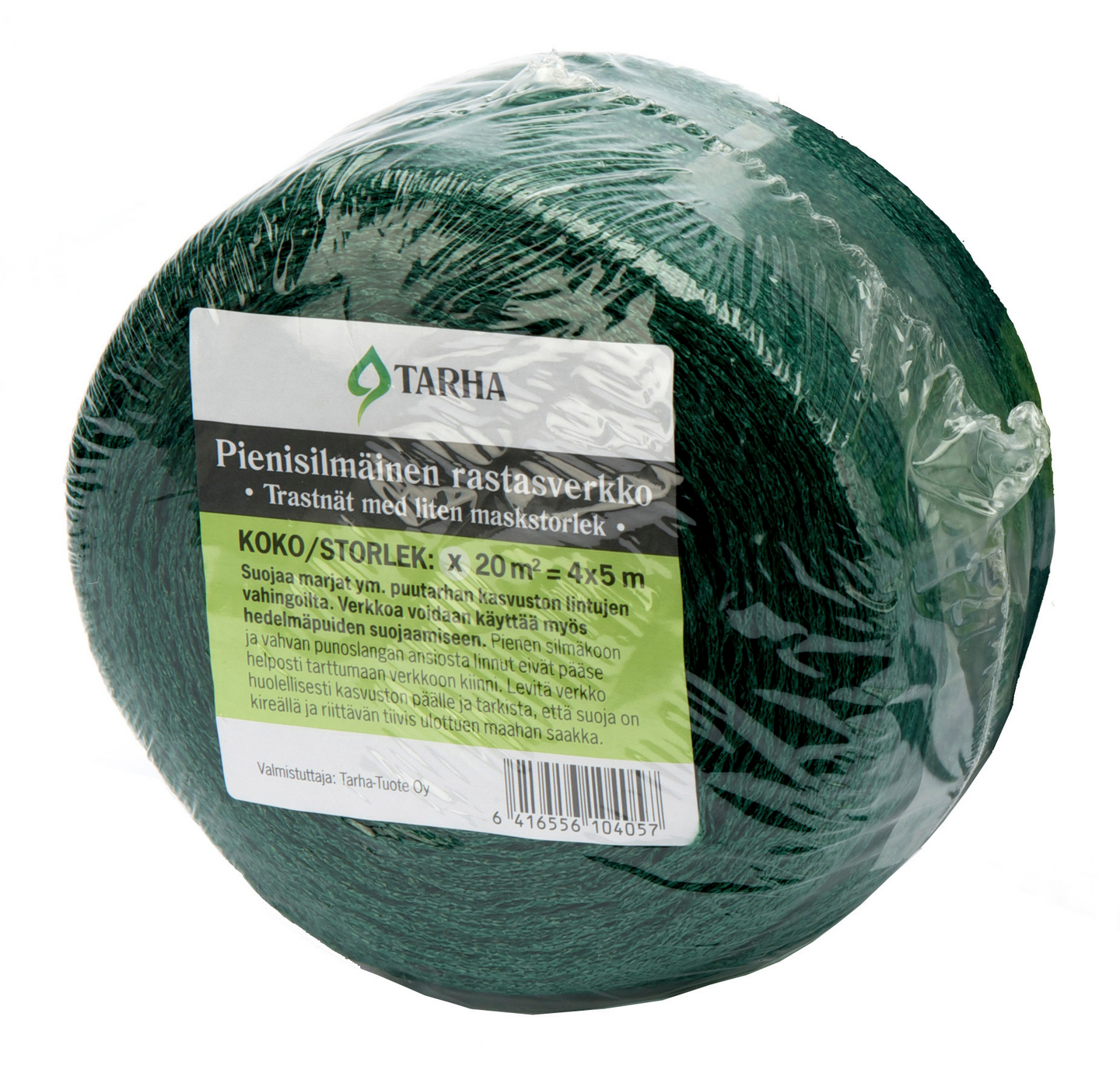 Rastasverkko Tarha 20m² 4x5m pienisilmäinen