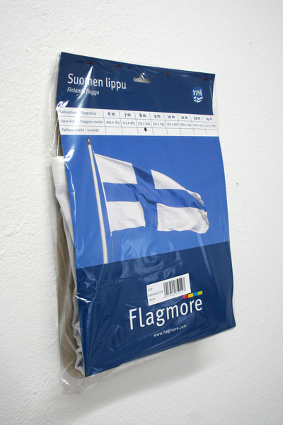 Suomen lippu Flagmore 8m 125x204cm - K-Rauta